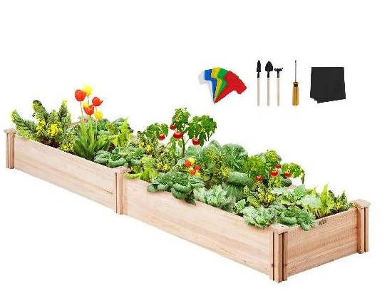 %a Wooden Raised Garden Bed Planter Box Elevated/Floor w/ Whole Kit and Drainage System for Planting Flower Vegetable Herb
%a Wooden Raised Garden Bed Planter Box Elevated/Floor w/ Whole Kit and Drainage System for Planting Flower Vegetable Herb