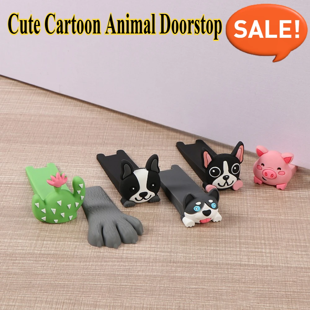 Дверной стопор, многоразовый силиконовый мультяшный дизайн, нескользящая клиновая форма для домашних офисов, защита дверей, амортизирующие дверные стопоры
Дверной стопор, многоразовый силиконовый мультяшный дизайн, нескользящая клиновая форма для домашних офисов, защита дверей, амортизирующие дверные стопоры