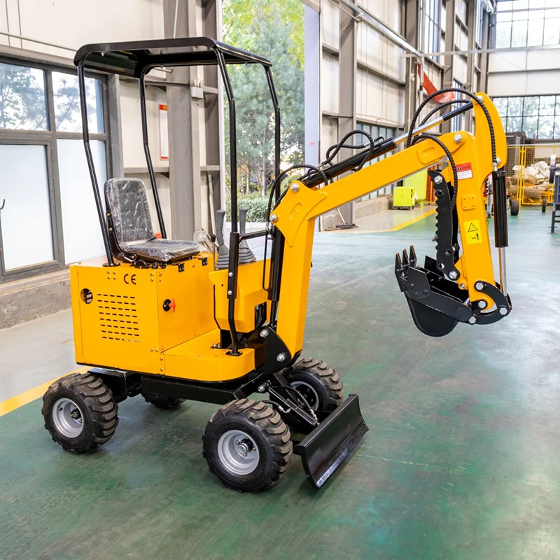 Mini Backhoe Excavator Wheeled 1 Ton Small Excavator Digger Compact Excavator CE EPA Certified Farm Garden Use Made in China
Mini Backhoe Excavator Wheeled 1 Ton Small Excavator Digger Compact Excavator CE EPA Certified Farm Garden Use Made in China