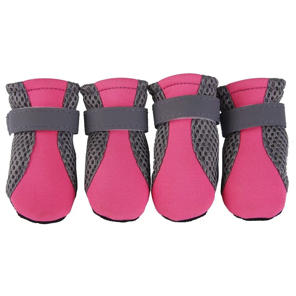 Safe Anti-slip Paw Protectors for Small Large Dogs Mesh with Reflective Stripe Dog Shoes Pet Rain Boots Pet Supplies Dog Boots 
Safe Anti-slip Paw Protectors for Small Large Dogs Mesh with Reflective Stripe Dog Shoes Pet Rain Boots Pet Supplies Dog Boots