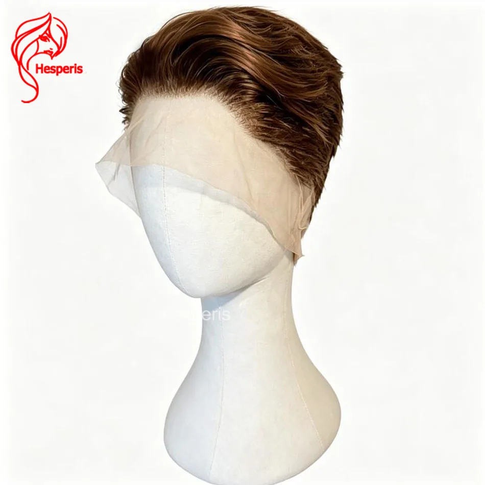 Hesperis Short Sideburns Cut Full Lace Wig Pixie Cut Human Hair Short Wigs Brown Full Lace Boy Men Wig Shaved Human Hair
Hesperis Short Sideburns Cut Full Lace Wig Pixie Cut Human Hair Short Wigs Brown Full Lace Boy Men Wig Shaved Human Hair