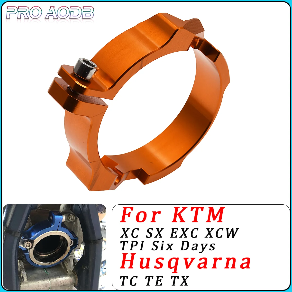 Motorcycle Exhaust Tip Muffler Pipe Clamp Flanges Protection Cover For KTM 250 300 EXC XC XCW/XC-W Six Days/XC-W TPI 2017-2023
Motorcycle Exhaust Tip Muffler Pipe Clamp Flanges Protection Cover For KTM 250 300 EXC XC XCW/XC-W Six Days/XC-W TPI 2017-2023
