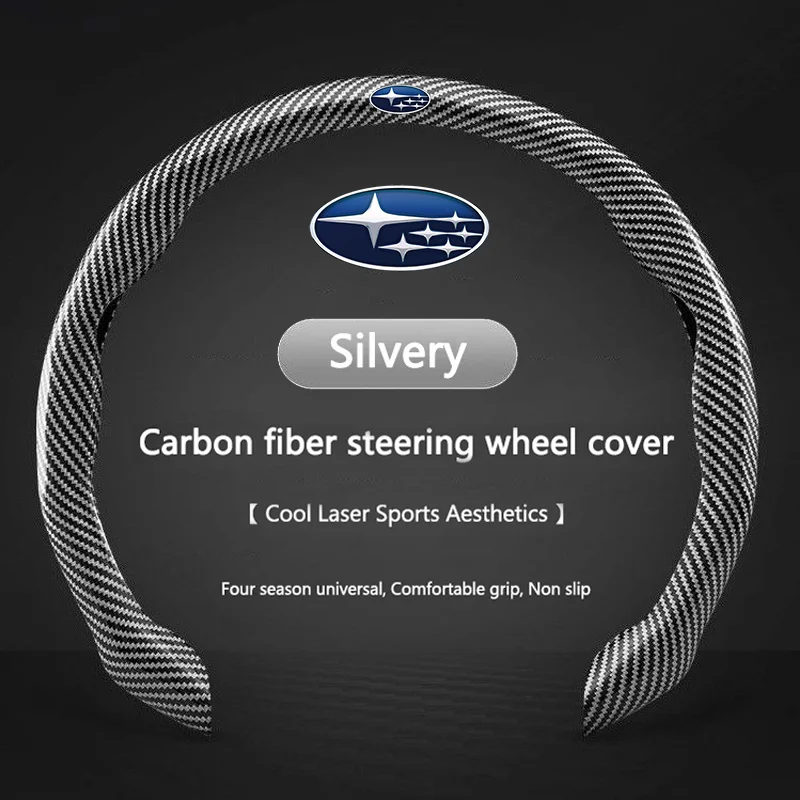 Car Carbon fiber Anti-slip Steering Wheel Cover For Subaru Outback Brz Wrx Xv Ascent Forester Impreza Legacy Auto Accessories
Car Carbon fiber Anti-slip Steering Wheel Cover For Subaru Outback Brz Wrx Xv Ascent Forester Impreza Legacy Auto Accessories