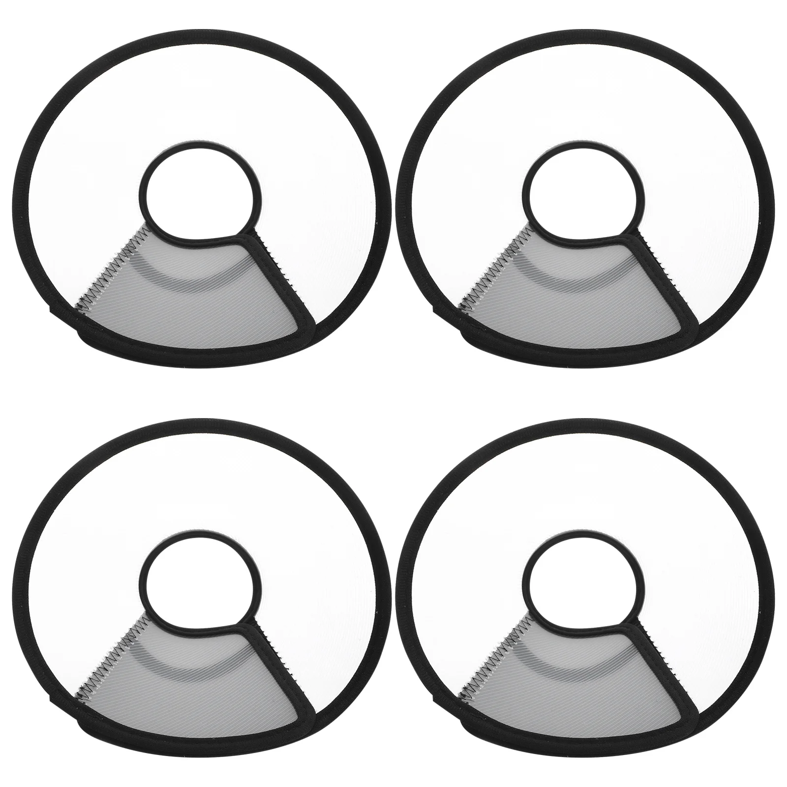4Pcs Soft Pet Recovery Collar Plastic Elizabethan Protective Cone for Cats Dogs Kitten Anti Bite Anti Lick Wound Healing Collar
4Pcs Soft Pet Recovery Collar Plastic Elizabethan Protective Cone for Cats Dogs Kitten Anti Bite Anti Lick Wound Healing Collar