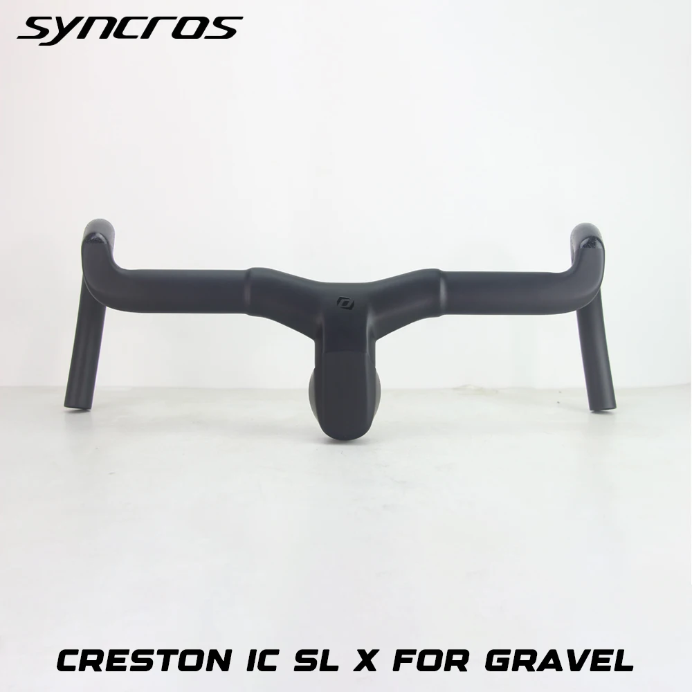 Syncros Creston IC Sl fully internally routed road handlebar T1000 carbon fiber integrated gravel cockpit free computer stand
Syncros Creston IC Sl fully internally routed road handlebar T1000 carbon fiber integrated gravel cockpit free computer stand