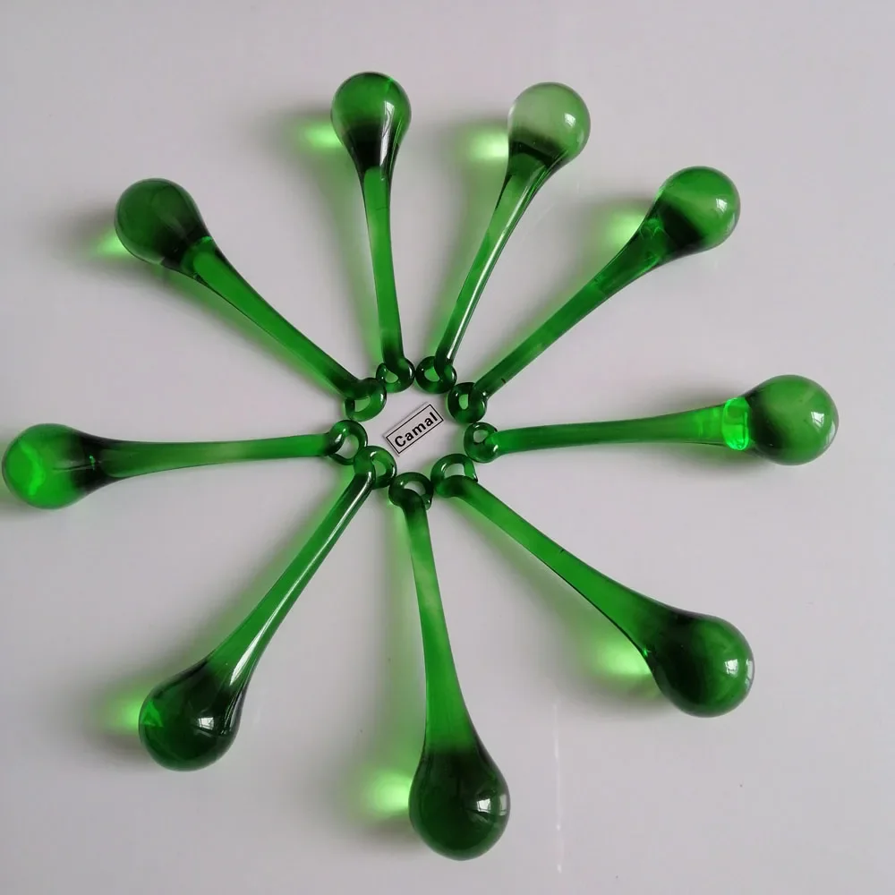 10PCS 20x80mm Green Raindrop Crystal Chandelier Part Lamp Glass Hanging Pendants Bead Curtain Accessories Hanging Party Home DIY
10PCS 20x80mm Green Raindrop Crystal Chandelier Part Lamp Glass Hanging Pendants Bead Curtain Accessories Hanging Party Home DIY