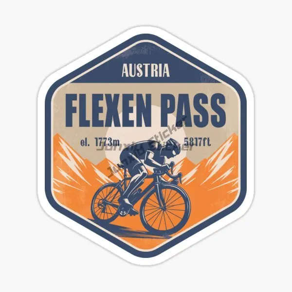 Flexen Pass, A High Mountain Pass in The Austrian Alps, 1,773 Meters Above Sea Level, Cycling and Climbing Car Stickers Decals
Flexen Pass, A High Mountain Pass in The Austrian Alps, 1,773 Meters Above Sea Level, Cycling and Climbing Car Stickers Decals