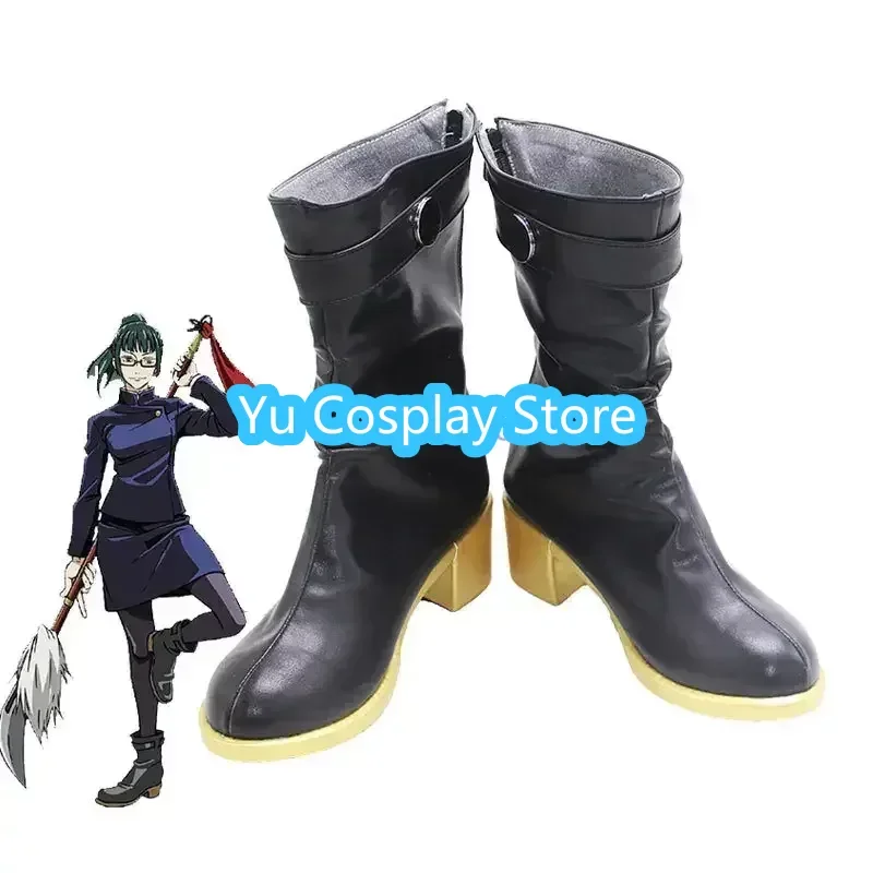 Zenin Maki Cosplay Shoes High Heel PU Leather Shoes Anime Cosplay Props Halloween Carnival Boots Custom Made
Zenin Maki Cosplay Shoes High Heel PU Leather Shoes Anime Cosplay Props Halloween Carnival Boots Custom Made