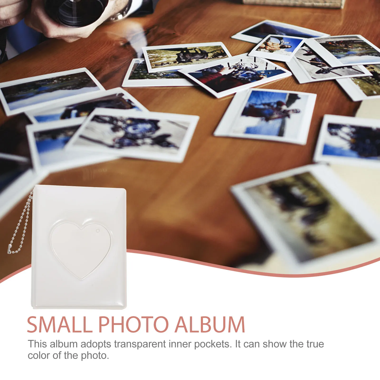 Mini 3 Inch Photo Album Pendant Heart Shaped Scrapbook Portable Photocard Holder Compact Size Lightweight Practical
Mini 3 Inch Photo Album Pendant Heart Shaped Scrapbook Portable Photocard Holder Compact Size Lightweight Practical