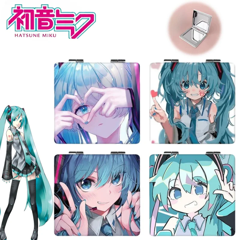 Hatsune Miku folding mirror cute sweet anime peripherals carry a handheld makeup mirror personality cartoon double-sided mirror
Hatsune Miku folding mirror cute sweet anime peripherals carry a handheld makeup mirror personality cartoon double-sided mirror