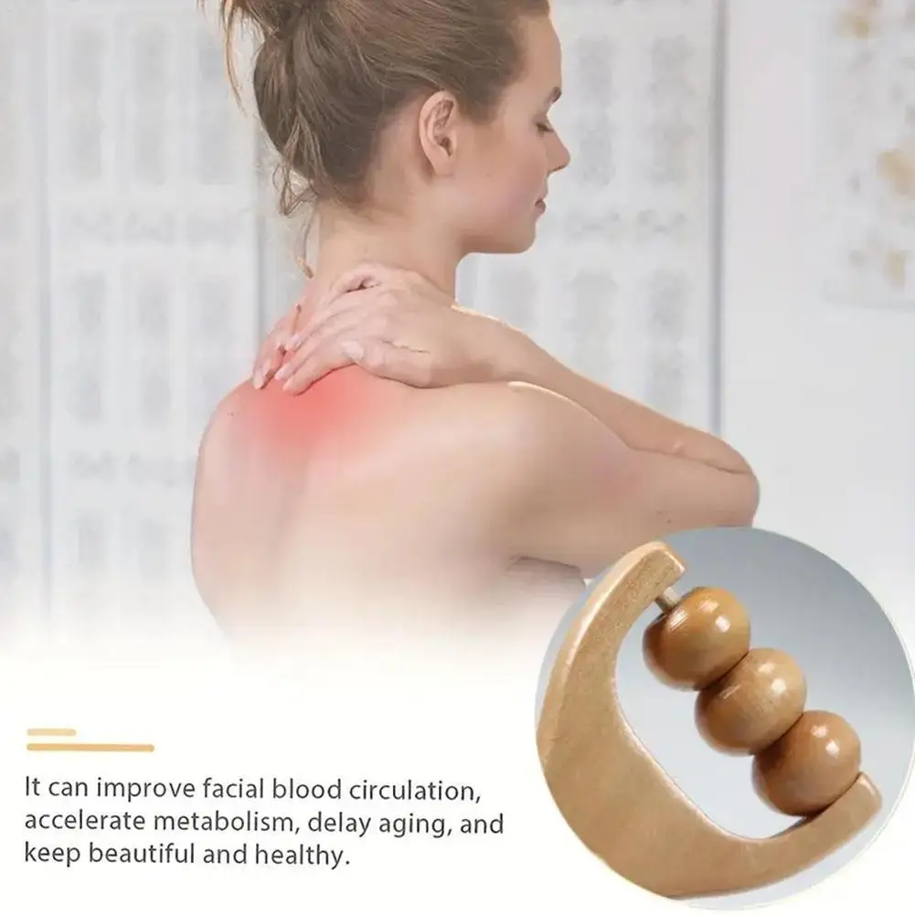 Wooden Roller Massager Therapy Body Massager Face Shoulder Neck Hand Push Rolling Massager Body Soothing Relaxing Massage Tools
Wooden Roller Massager Therapy Body Massager Face Shoulder Neck Hand Push Rolling Massager Body Soothing Relaxing Massage Tools