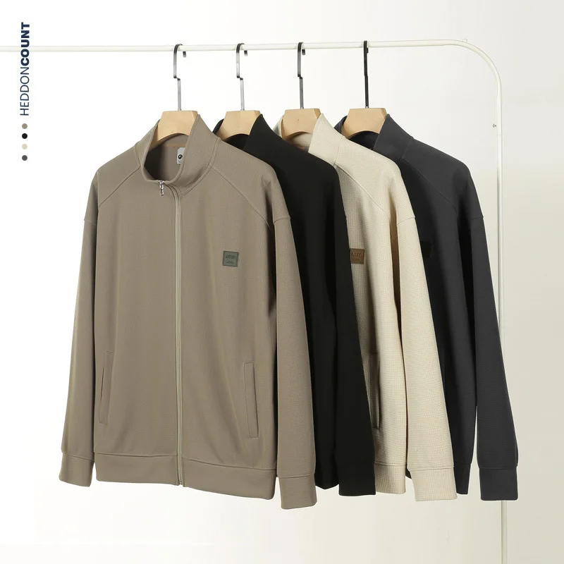 Autumn New Fashion Men's Solid Color Stand Collar Zipper Casual Trendy Simple Basic Knitted Sweatshirts Male Clothes Hoodies
Autumn New Fashion Men's Solid Color Stand Collar Zipper Casual Trendy Simple Basic Knitted Sweatshirts Male Clothes Hoodies