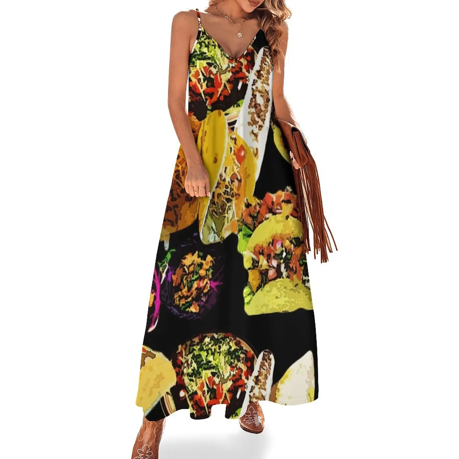 Tacos Sleeveless Dress women evening dress summer dress woman 2025 dresses ladies 2025 summer
Tacos Sleeveless Dress women evening dress summer dress woman 2025 dresses ladies 2025 summer