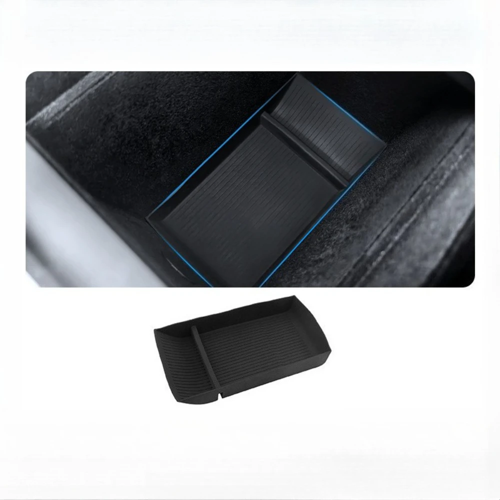 Silicone Storage Box Center Console Lower Hidden Black Tray For Tesla Model Y Juniper 2025 2026 Car Tidying Interior Accessorie
Silicone Storage Box Center Console Lower Hidden Black Tray For Tesla Model Y Juniper 2025 2026 Car Tidying Interior Accessorie