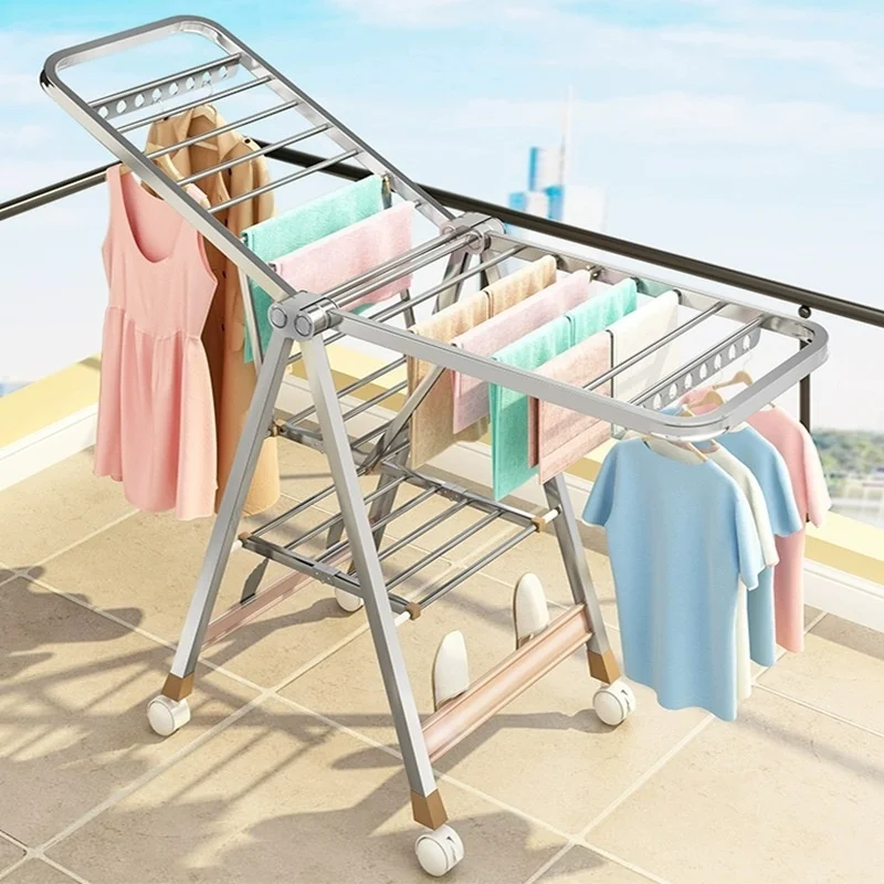 Thiened Stainl Steel Clothes Drng Ra White Steel Free-standing Indoor Balcony Clothesline Home Use Clothes Rod
Thiened Stainl Steel Clothes Drng Ra White Steel Free-standing Indoor Balcony Clothesline Home Use Clothes Rod