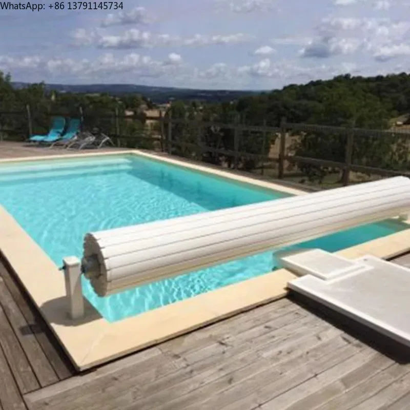 Automatic Retractable Rolling Swimming Pool Cover Pool Accessories for Home Gardens