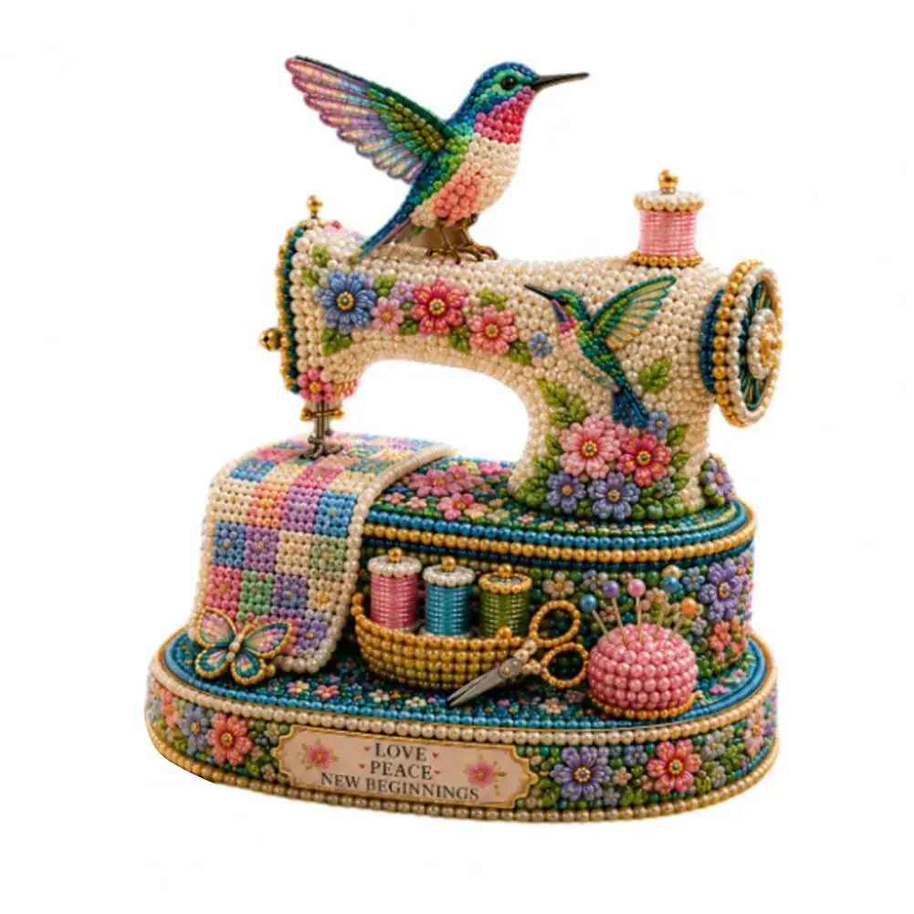 Beginner Bead Embroidery Kit Tiny 3d Beaded Sewing Machine Diy Kit Exquisite Handmade Hummingbird Bead Craft Set Stress Relief
Beginner Bead Embroidery Kit Tiny 3d Beaded Sewing Machine Diy Kit Exquisite Handmade Hummingbird Bead Craft Set Stress Relief