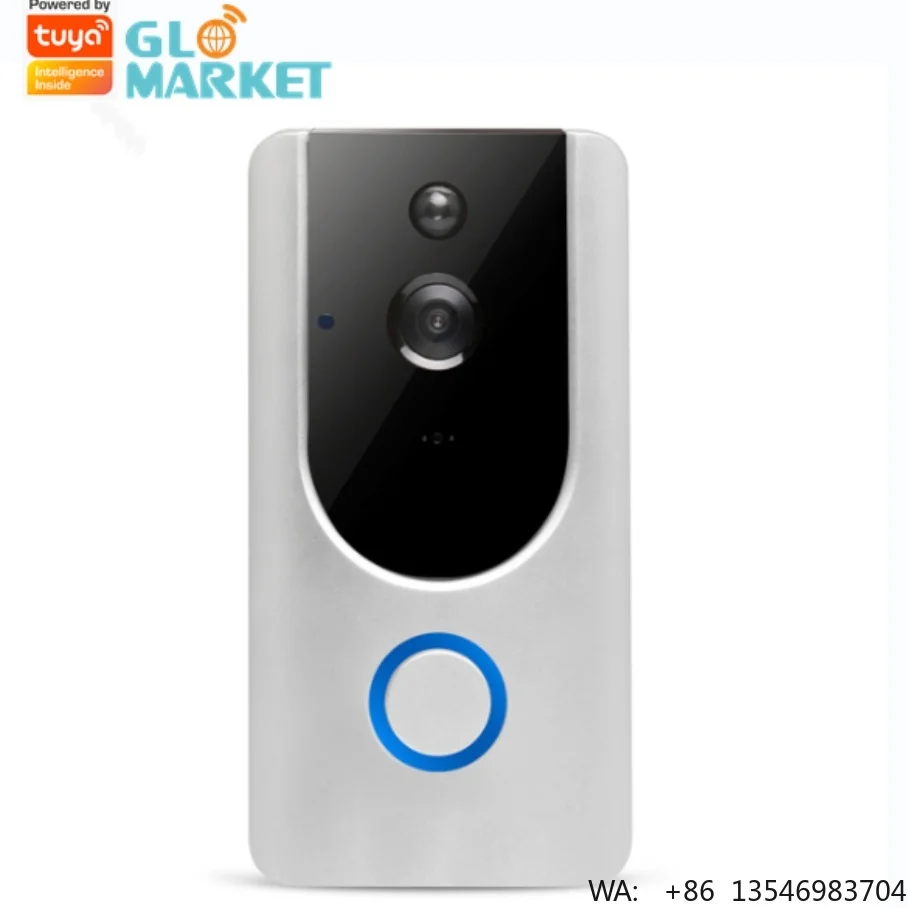 Glomarket Tuya 1080p WiFi Smart Video Doorbell Wireless Camera Intercom APP Control Smart Home Modern
Glomarket Tuya 1080p WiFi Smart Video Doorbell Wireless Camera Intercom APP Control Smart Home Modern