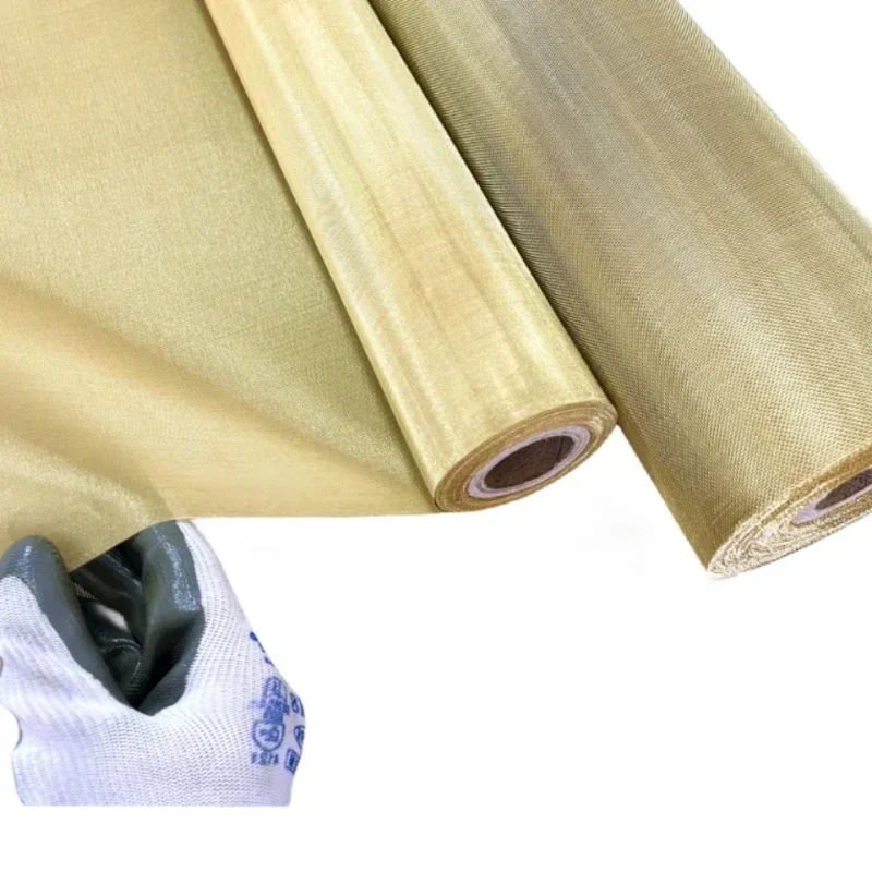 1 Square Meter Brass Wire Mesh Anti-Static Grounding Paint Filtration Weaving Electromagnetic Signal Shielding
1 Square Meter Brass Wire Mesh Anti-Static Grounding Paint Filtration Weaving Electromagnetic Signal Shielding