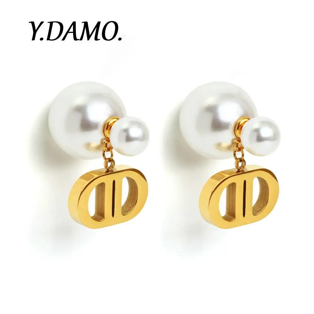 Damo Minimalist Geometry Pearl Earring Trendy Fashion Stainless Steel Earrings For Women Design Luxury Jewelry Elegant Accessory
Damo Minimalist Geometry Pearl Earring Trendy Fashion Stainless Steel Earrings For Women Design Luxury Jewelry Elegant Accessory