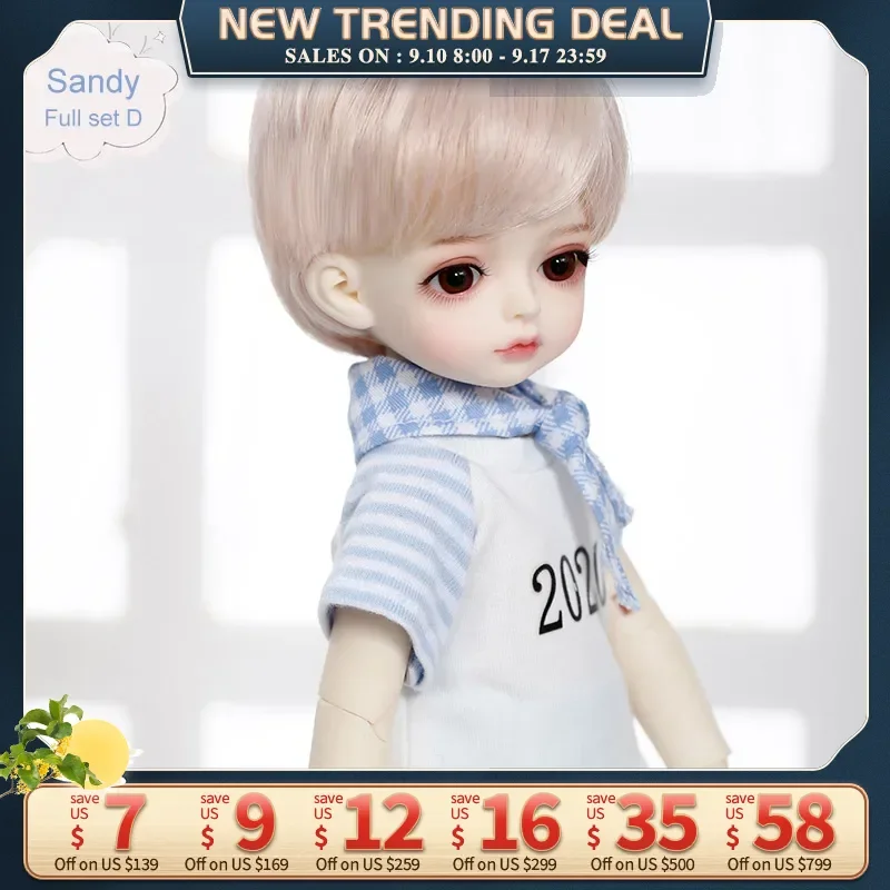 Doll BJD sandy 1/6 Body Model Boys Girls gift High Quality Resin Toys cute boy Fashion Joint Doll
Doll BJD sandy 1/6 Body Model Boys Girls gift High Quality Resin Toys cute boy Fashion Joint Doll