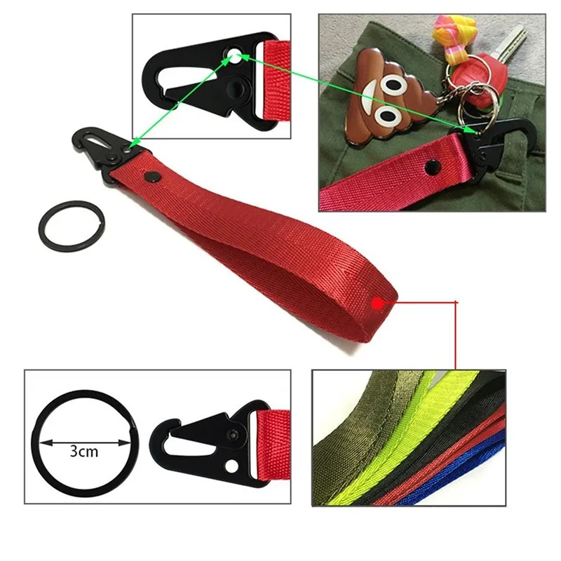 Custom Motorcycle Car Key Chain Logo Ribbon Keychain for Men and Women Pendant Personalize Eagle Beak Webbing Nylon Keyring
Custom Motorcycle Car Key Chain Logo Ribbon Keychain for Men and Women Pendant Personalize Eagle Beak Webbing Nylon Keyring
