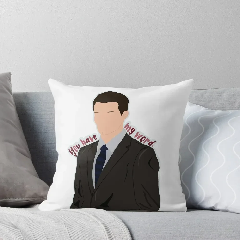 Elijah “You have my word.” Throw Pillow Pillow Cases Luxury Living Room Decorative Cushions christmas decorations 2025 pillow
Elijah “You have my word.” Throw Pillow Pillow Cases Luxury Living Room Decorative Cushions christmas decorations 2025 pillow