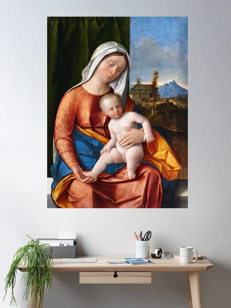 The Virgin and Child Giclee Fine Canvas POSTER ,Home Decor Wall art painting
The Virgin and Child Giclee Fine Canvas POSTER ,Home Decor Wall art painting