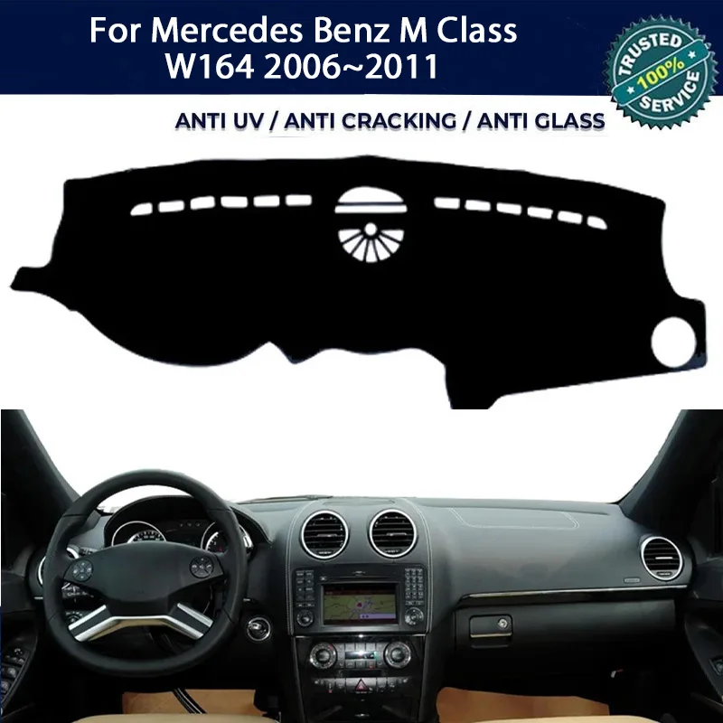 Custom Anti-UV Dashboard Cover Dash Mat Protector Pad For Mercedes Benz M Class W164 2006~2011 Center Console Accessori Sunshade
Custom Anti-UV Dashboard Cover Dash Mat Protector Pad For Mercedes Benz M Class W164 2006~2011 Center Console Accessori Sunshade