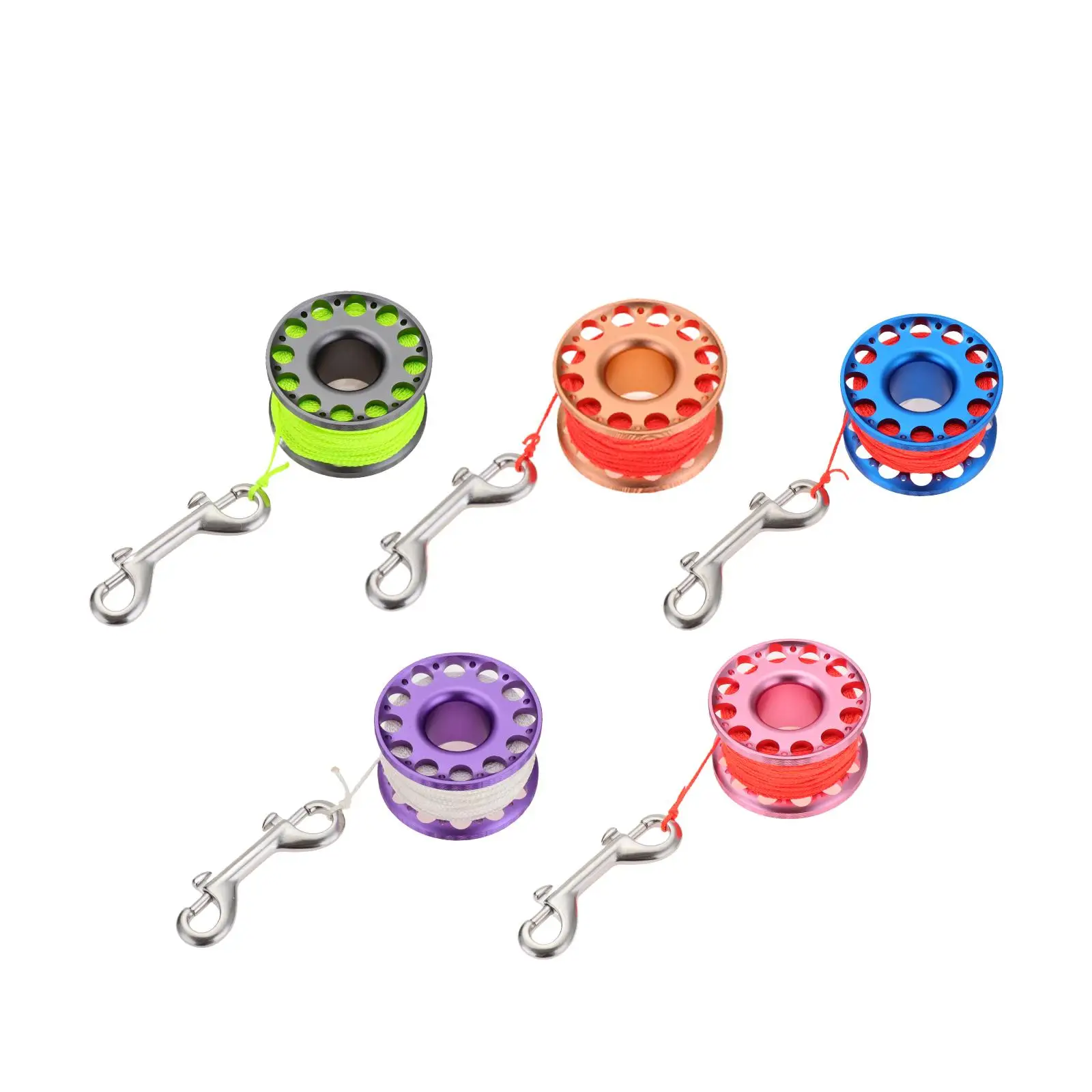 Scuba Diving Reel with Clip Large Center Hole Dive Spool Reel for Freediving Scuba Diving Underwater Snorkeling Accessories
Scuba Diving Reel with Clip Large Center Hole Dive Spool Reel for Freediving Scuba Diving Underwater Snorkeling Accessories
