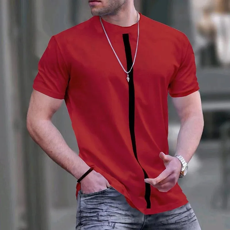 2025 New Summer Direct Sales Men's 3D Printed Short sleeved T-shirt Trendy T-shirt
2025 New Summer Direct Sales Men's 3D Printed Short sleeved T-shirt Trendy T-shirt