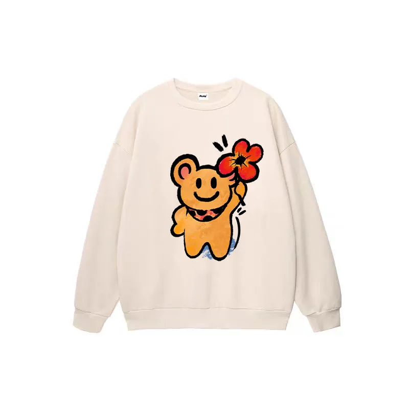 Yellow Bear Graphic Couple Clothes Autumn Cool Hip Hop Round Neck Sweatshirts Comfortable and Soft Fabric
Yellow Bear Graphic Couple Clothes Autumn Cool Hip Hop Round Neck Sweatshirts Comfortable and Soft Fabric