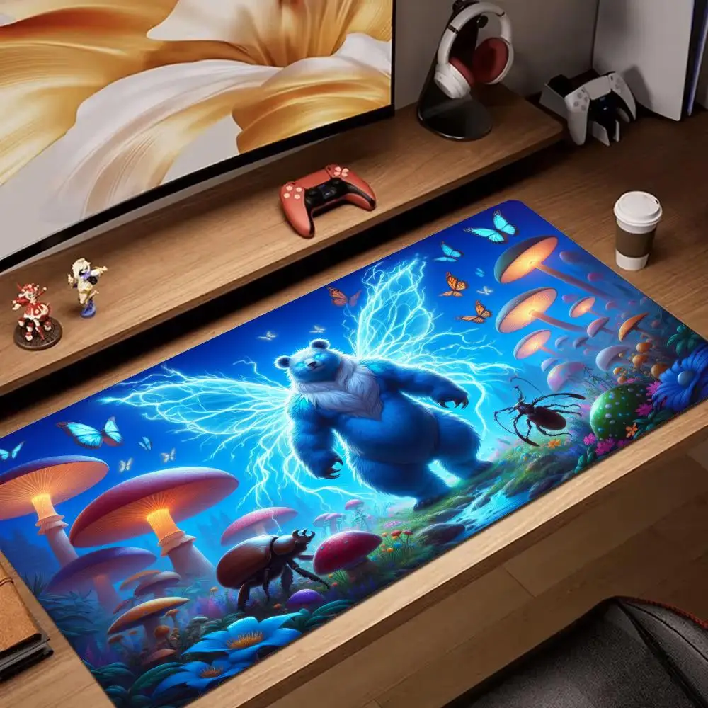 Magic Bear mouse pad anime mousepad gaming mats XXL desk mat pc accessories keypad expansion pads rubber anti-slip edge-locking
Magic Bear mouse pad anime mousepad gaming mats XXL desk mat pc accessories keypad expansion pads rubber anti-slip edge-locking