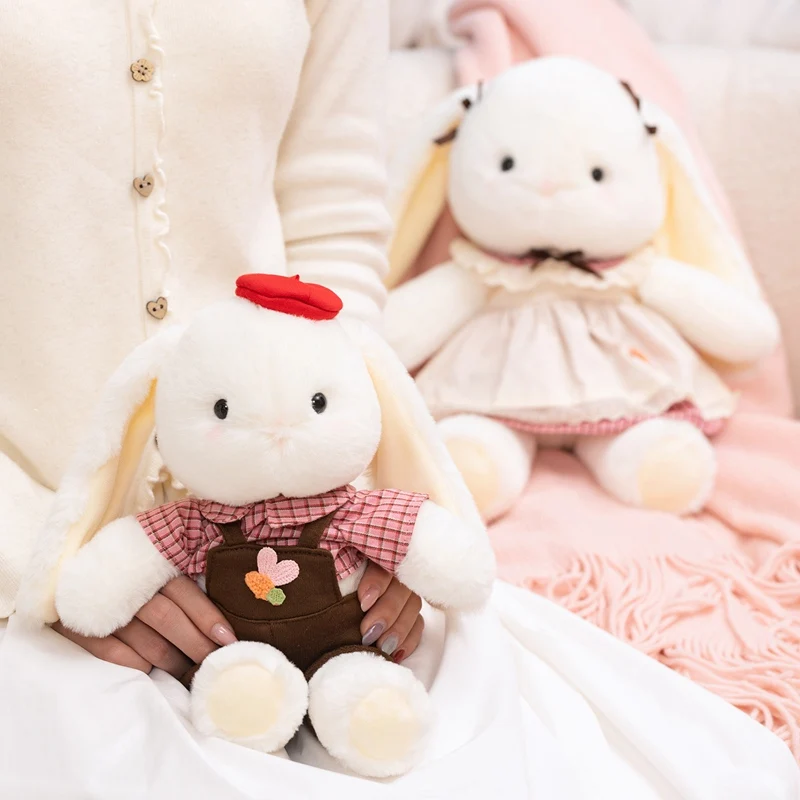 Couple Rabbit Plush Toys Dressing Rabbit Stuffed Doll Squishy Kids Accompany Sleep Toy Adorably Room Decor Toys Birthday Gifts
Couple Rabbit Plush Toys Dressing Rabbit Stuffed Doll Squishy Kids Accompany Sleep Toy Adorably Room Decor Toys Birthday Gifts