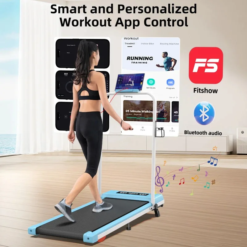 Compact Incline Foldable Treadmill Fit Show APP Manual Desk Walking Pad for Home Use Electric Mechanical Driving Test-without
Compact Incline Foldable Treadmill Fit Show APP Manual Desk Walking Pad for Home Use Electric Mechanical Driving Test-without