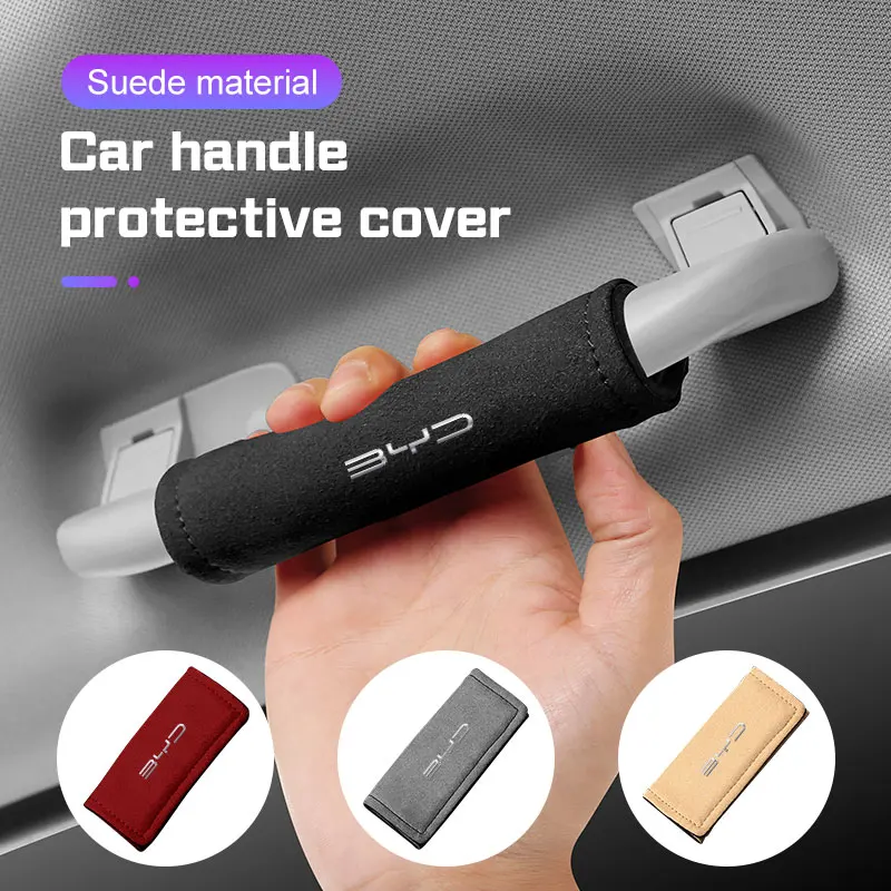 For BYD Song Plus Yuan Pro Tang EV F0 F3 Seal Han Suede Car Roof Armrest Pull Gloves Door Handle Protection Cover Accessories
For BYD Song Plus Yuan Pro Tang EV F0 F3 Seal Han Suede Car Roof Armrest Pull Gloves Door Handle Protection Cover Accessories
