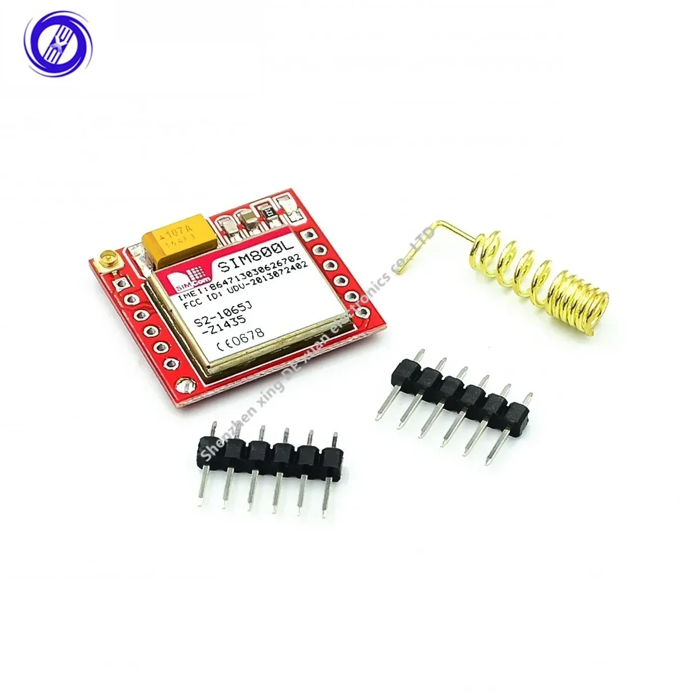 GSM-модуль, самый маленький SIM800L GPRS GSM-модуль, основная плата карты MicroSIM, четырехдиапазонный последовательный порт TTL для arduino
GSM-модуль, самый маленький SIM800L GPRS GSM-модуль, основная плата карты MicroSIM, четырехдиапазонный последовательный порт TTL для arduino