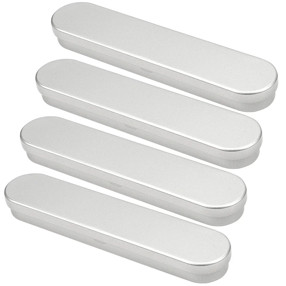 4 Pcs Tinplate Storage Boxes Silver Small Rectangle Metal Containers Durable Lightweight Portable Household ganization Tool Box
4 Pcs Tinplate Storage Boxes Silver Small Rectangle Metal Containers Durable Lightweight Portable Household ganization Tool Box