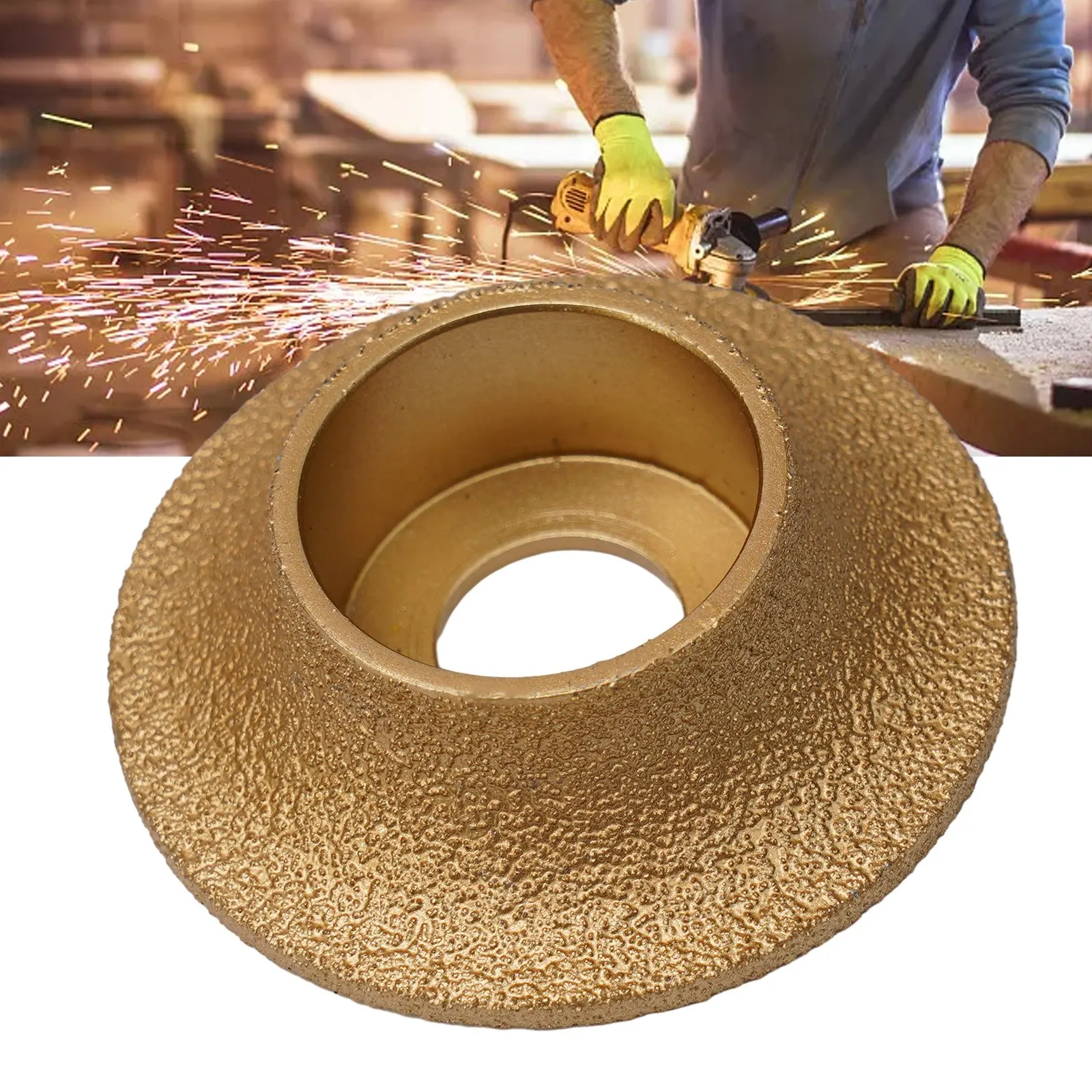1Pc Vacuum Brazed Diamond Grinding Wheel Edge Profile Sanding Disc For Marble Granite Ceramic Glass Abrasive Tools Parts
1Pc Vacuum Brazed Diamond Grinding Wheel Edge Profile Sanding Disc For Marble Granite Ceramic Glass Abrasive Tools Parts