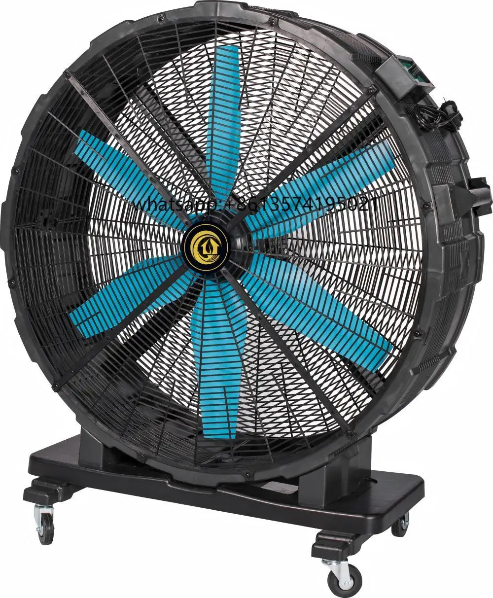 Industrial Large Mobile Fans Indoor Outdoor Use With Permanent Magnet Ceiling Fan Mounting for Workshops
Industrial Large Mobile Fans Indoor Outdoor Use With Permanent Magnet Ceiling Fan Mounting for Workshops