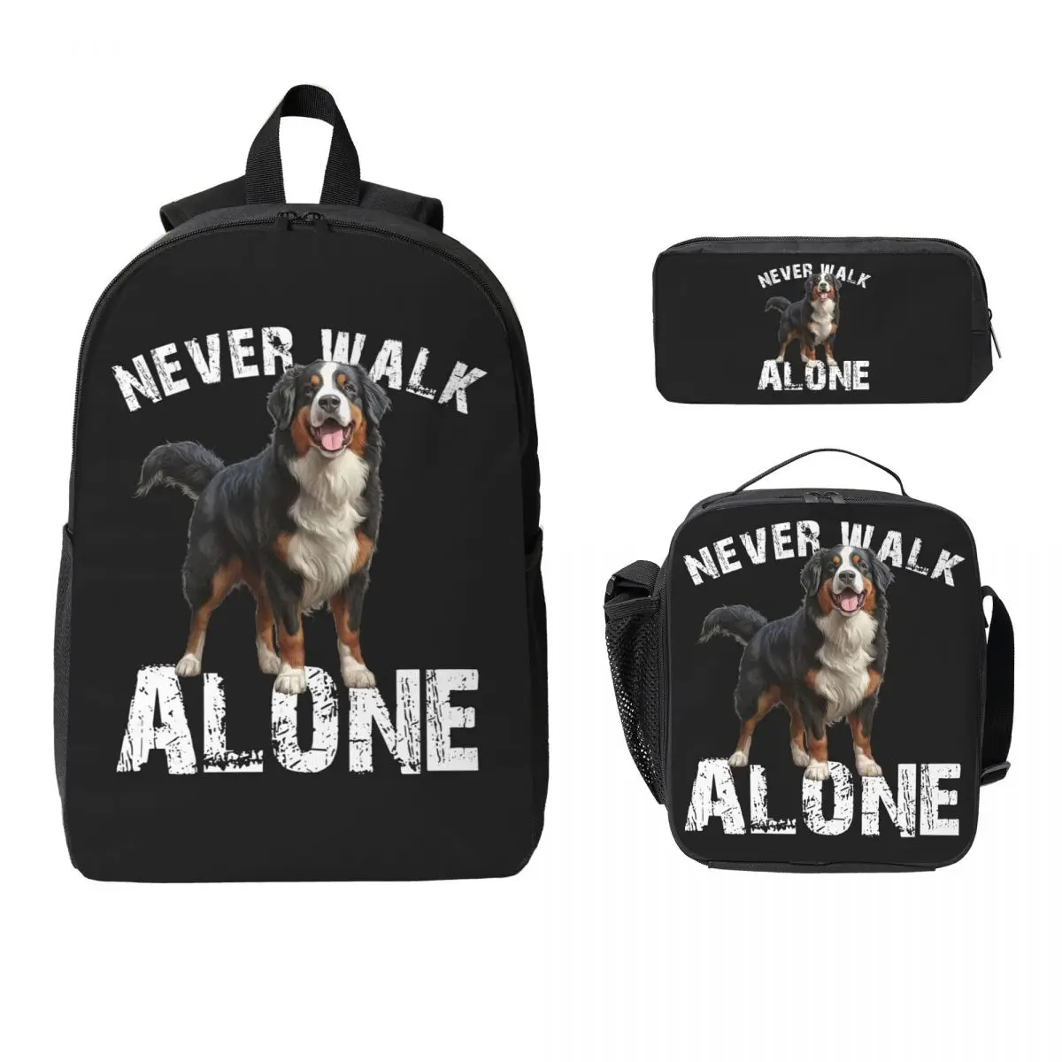 Bernese Mountain Dog Backpack Student Boys Girls BookBag School Bag Computer Shoulder Bags 3ps Insulated Lunch Bag Pencil Case
Bernese Mountain Dog Backpack Student Boys Girls BookBag School Bag Computer Shoulder Bags 3ps Insulated Lunch Bag Pencil Case