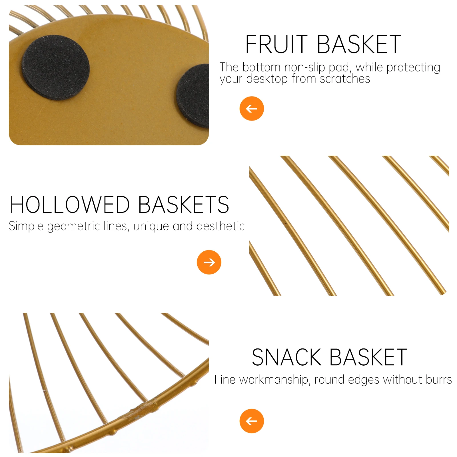 Geometric Hollow Fruit Basket Drain Snacks Organizer Metal Wire Storage Basket Kitchen Vegetable Rack Unique Design Fine
Geometric Hollow Fruit Basket Drain Snacks Organizer Metal Wire Storage Basket Kitchen Vegetable Rack Unique Design Fine