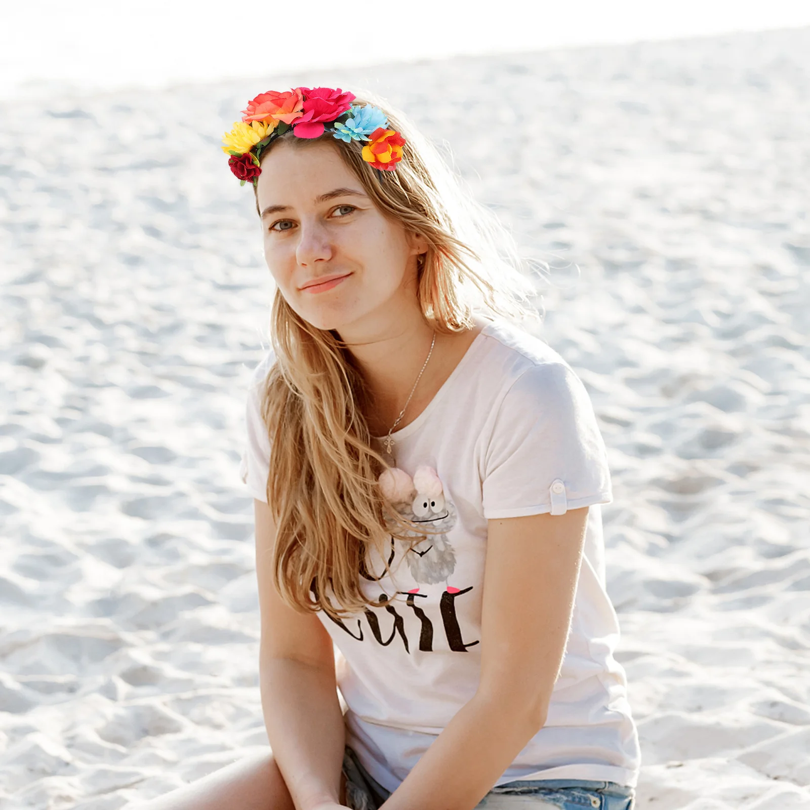 1Pcs Simulation Rose Flower Headband Elegant Attractive Hair Accessory Unique Flower Design Party Hairband Photo Prop
1Pcs Simulation Rose Flower Headband Elegant Attractive Hair Accessory Unique Flower Design Party Hairband Photo Prop