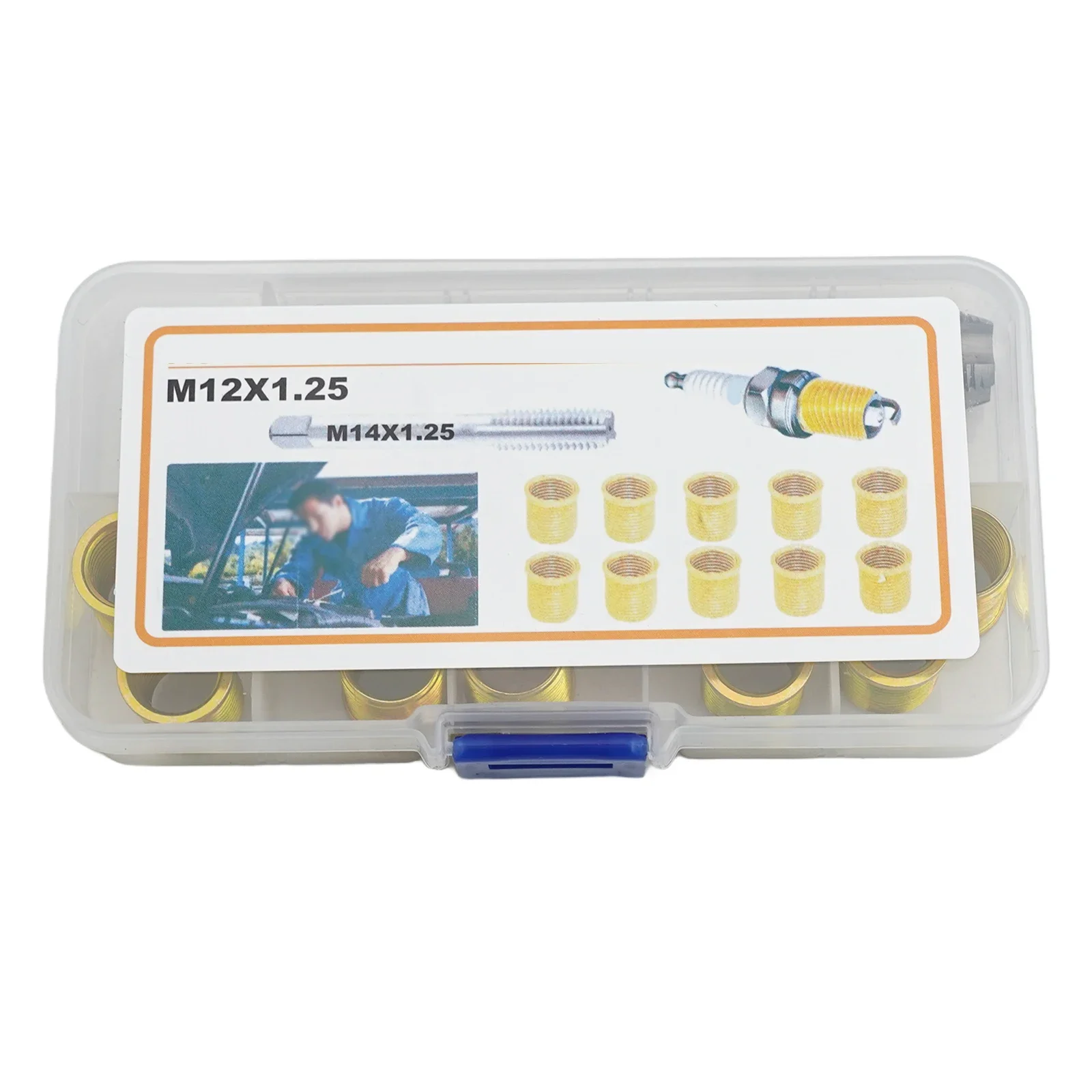 Robust Thread Hole Repair Kit Features 11 Pieces M12x1 25 Inserts & a Tap Designed Specifically for Engine Repairs
Robust Thread Hole Repair Kit Features 11 Pieces M12x1 25 Inserts & a Tap Designed Specifically for Engine Repairs