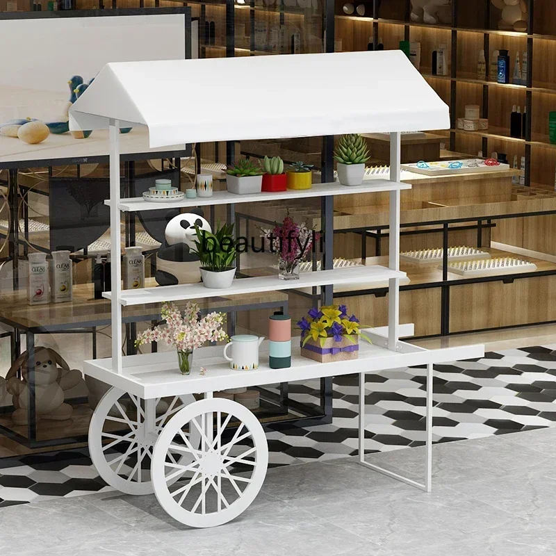 YH5 European-style creative promotional vehicle shelf multi-layer commercial supermarket tasting table display rack
YH5 European-style creative promotional vehicle shelf multi-layer commercial supermarket tasting table display rack