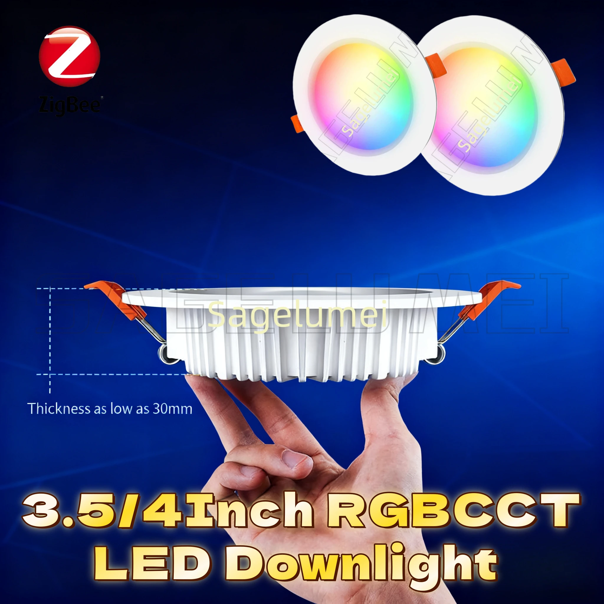 3,5/4 дюйма RGBCCT светодиодный потолочный светильник ZigBee3.0 6 Вт 12 Вт GLEDOPTO CRI 90+ Потолочный встраиваемый светильник Приложение Голос Alexa ZigBee2mqtt Conbee2 Tuya
3,5/4 дюйма RGBCCT светодиодный потолочный светильник ZigBee3.0 6 Вт 12 Вт GLEDOPTO CRI 90+ Потолочный встраиваемый светильник Приложение Голос Alexa ZigBee2mqtt Conbee2 Tuya