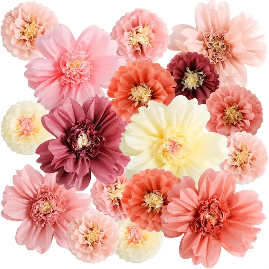 Large Colorful Tissue Paper Flowers 20" Giant Fiesta Paper Flowers Pom Paper Flowers Mexican Carnival Party Wall Backdrop Decor
Large Colorful Tissue Paper Flowers 20" Giant Fiesta Paper Flowers Pom Paper Flowers Mexican Carnival Party Wall Backdrop Decor