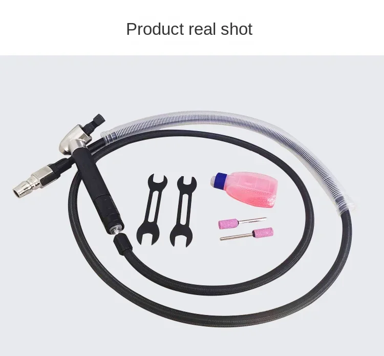 Pneumatic polishing machine angle grinder polishing machine small bee bend polishing degree
Pneumatic polishing machine angle grinder polishing machine small bee bend polishing degree