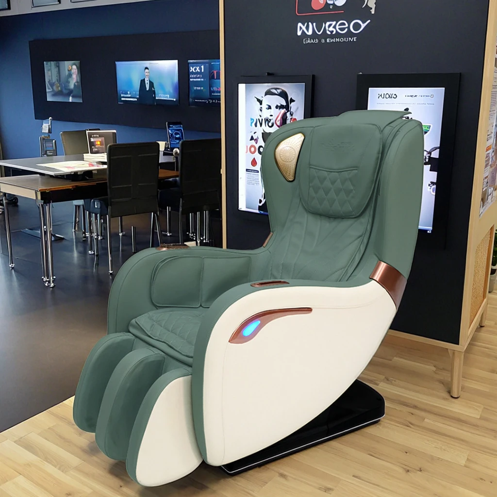 New Product OEM ODM Commercial Vending Luxury Massage Smart Recliner Office SL Track zero Gravity Full Body Massage Chair
New Product OEM ODM Commercial Vending Luxury Massage Smart Recliner Office SL Track zero Gravity Full Body Massage Chair