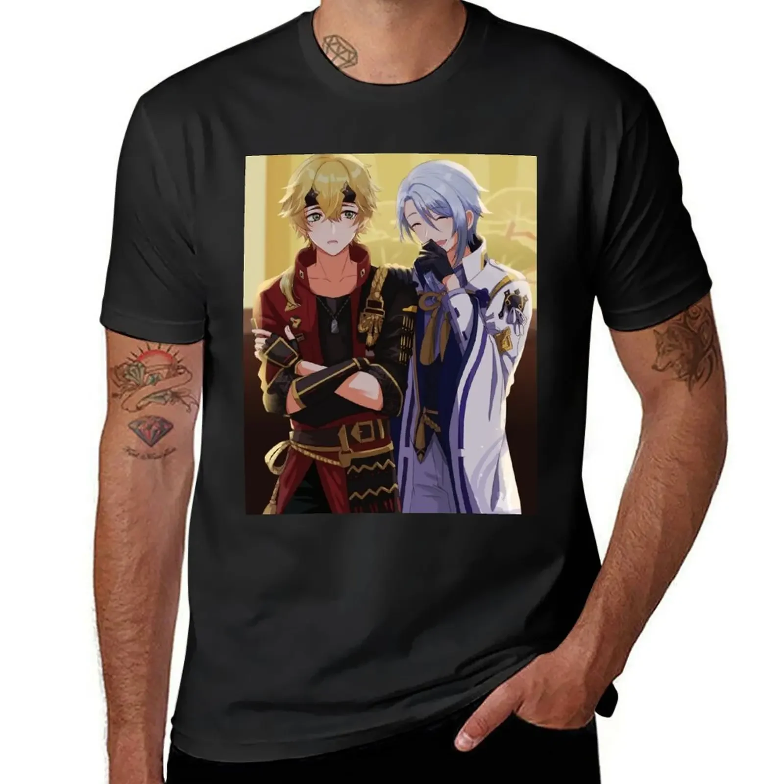 Kamisato Ayato and Thoma T-Shirt graphic t shirts plain plus size tops mens graphic t-shirts pack
Kamisato Ayato and Thoma T-Shirt graphic t shirts plain plus size tops mens graphic t-shirts pack